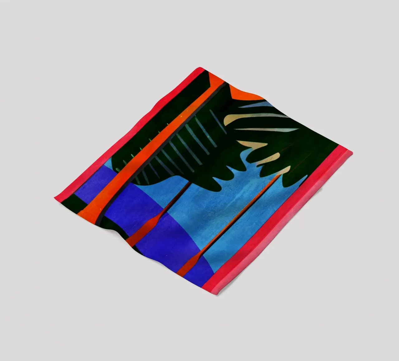 Rainbow Forrest coperta in pile da Bo Anderson