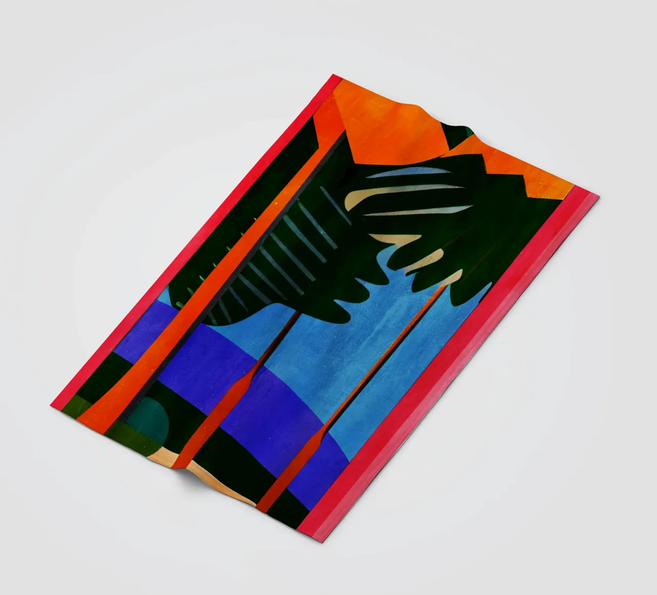 Rainbow Forrest coperta in pile da Bo Anderson