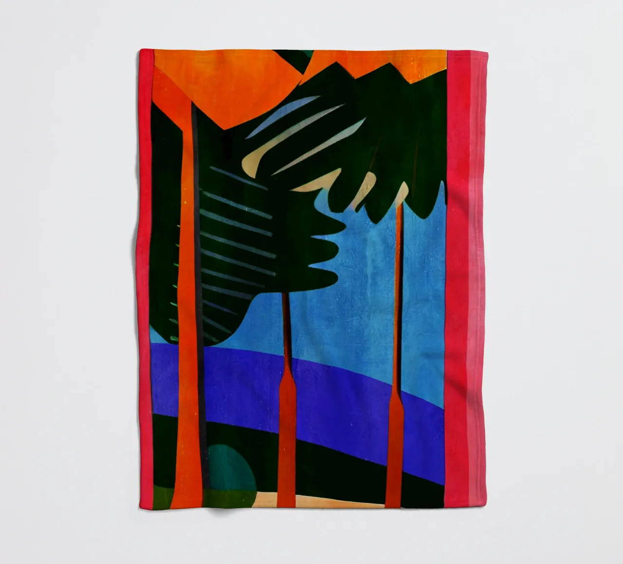 Rainbow Forrest coperta in pile da Bo Anderson