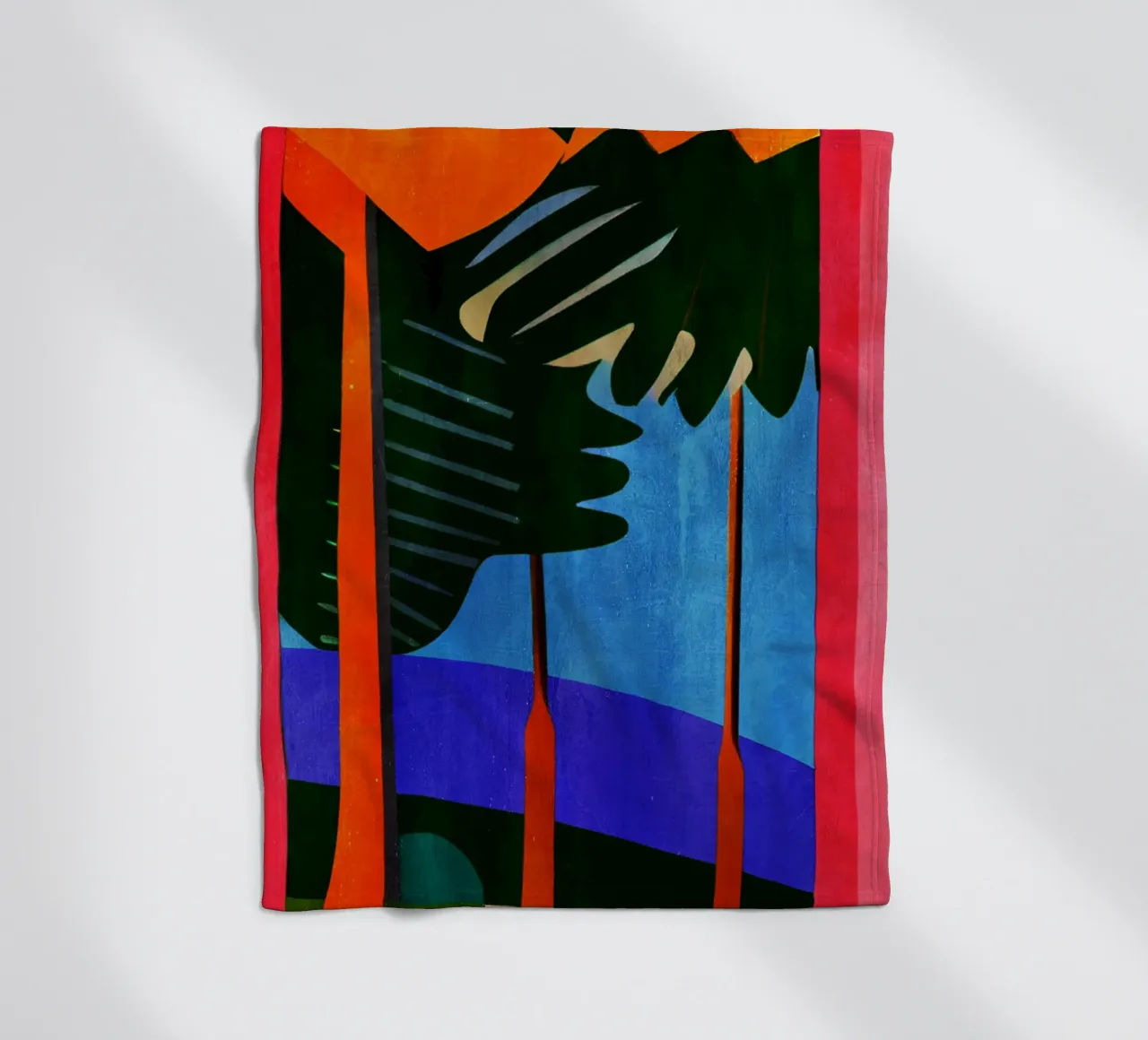 Rainbow Forrest coperta in pile da Bo Anderson