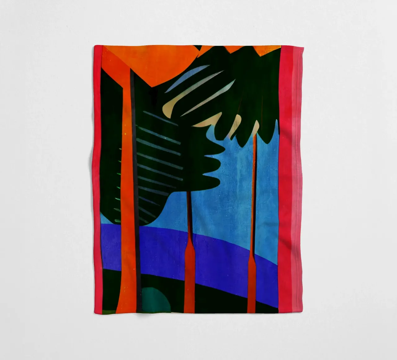 Rainbow Forrest coperta in pile da Bo Anderson