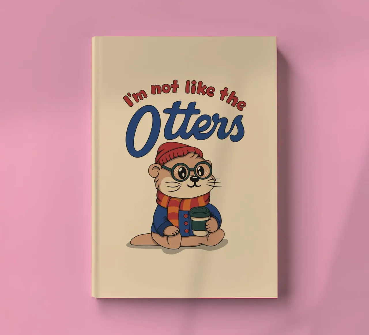 I'm not like the Otters notebook by Loobs