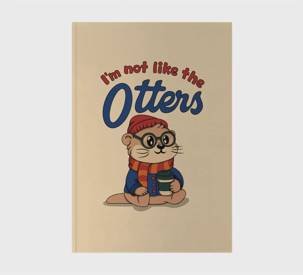 I'm not like the Otters notebook by Loobs