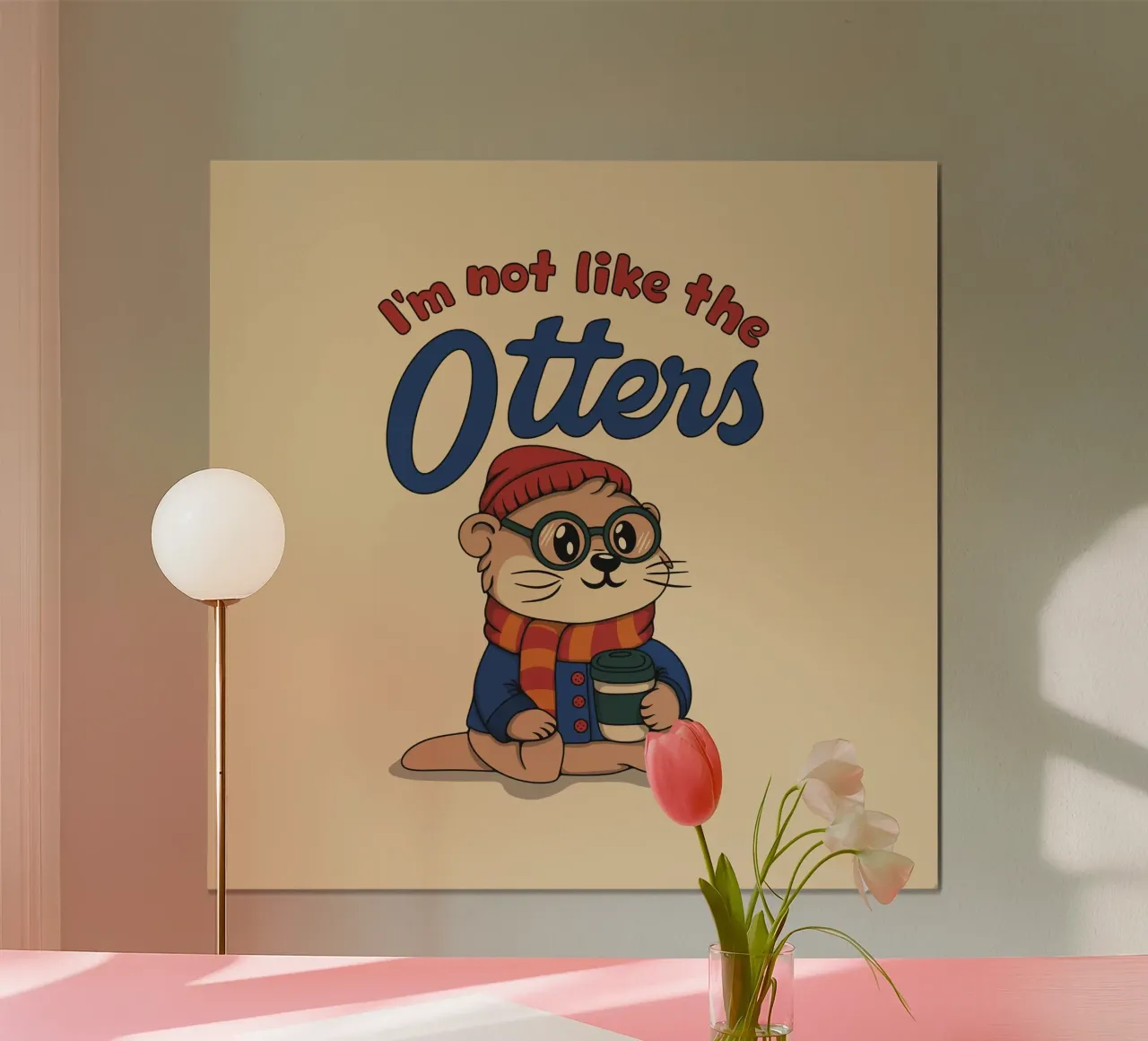 Ich bin nicht wie die Otter Poster von Loobs