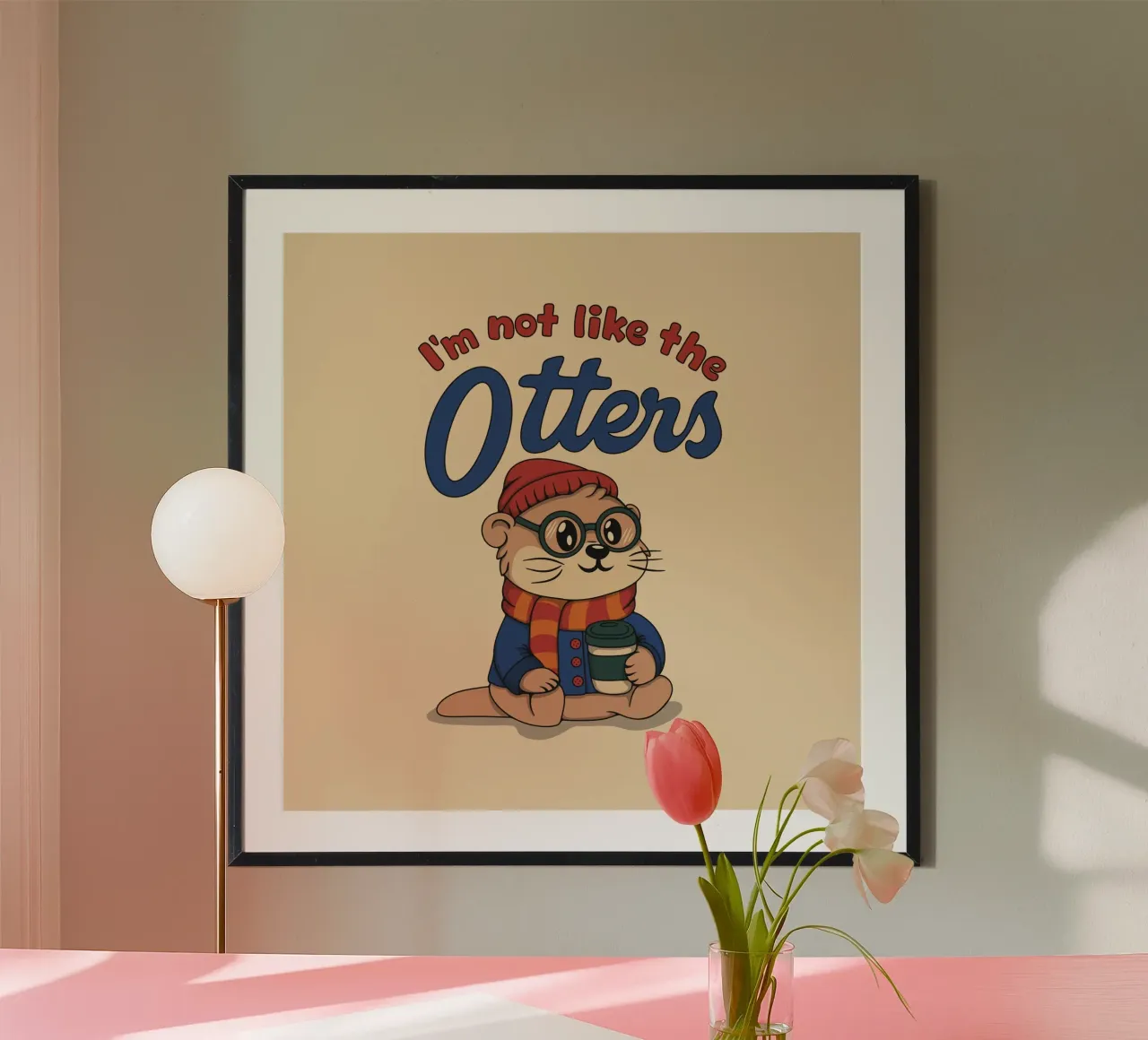 Ich bin nicht wie die Otter Poster von Loobs