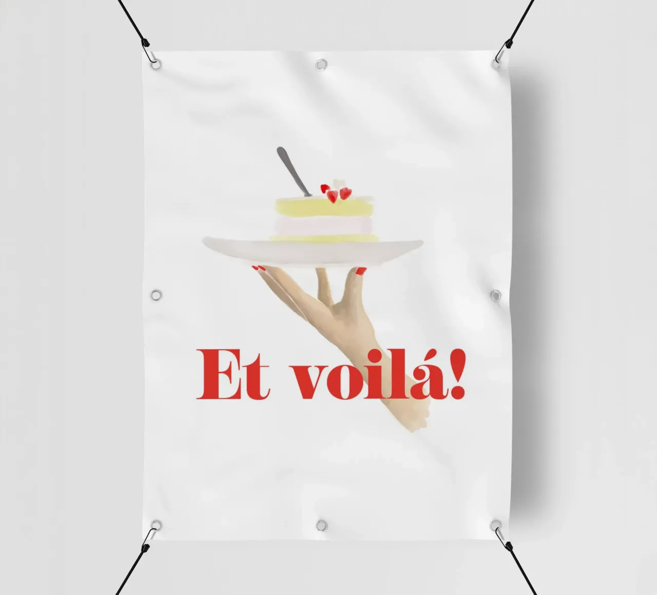 Et voilá! telo in pvc da XOXO Arte delicious