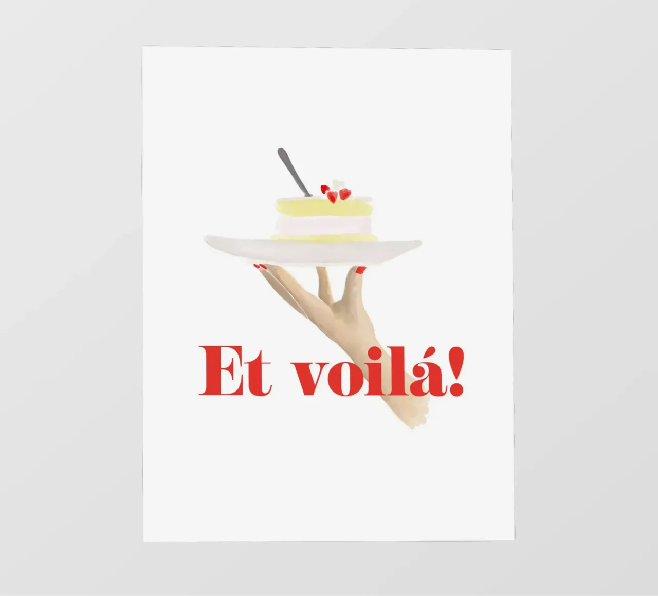 Et voilá! telo in pvc da XOXO Arte delicious