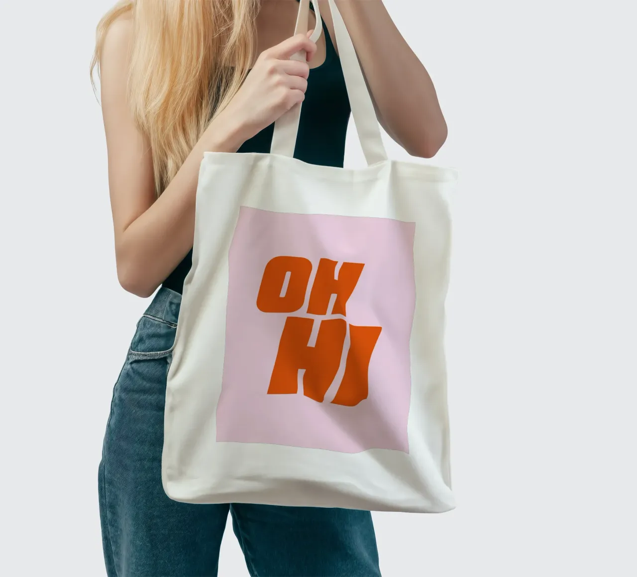 Ciao borsa in juta da Katja Stehle Design