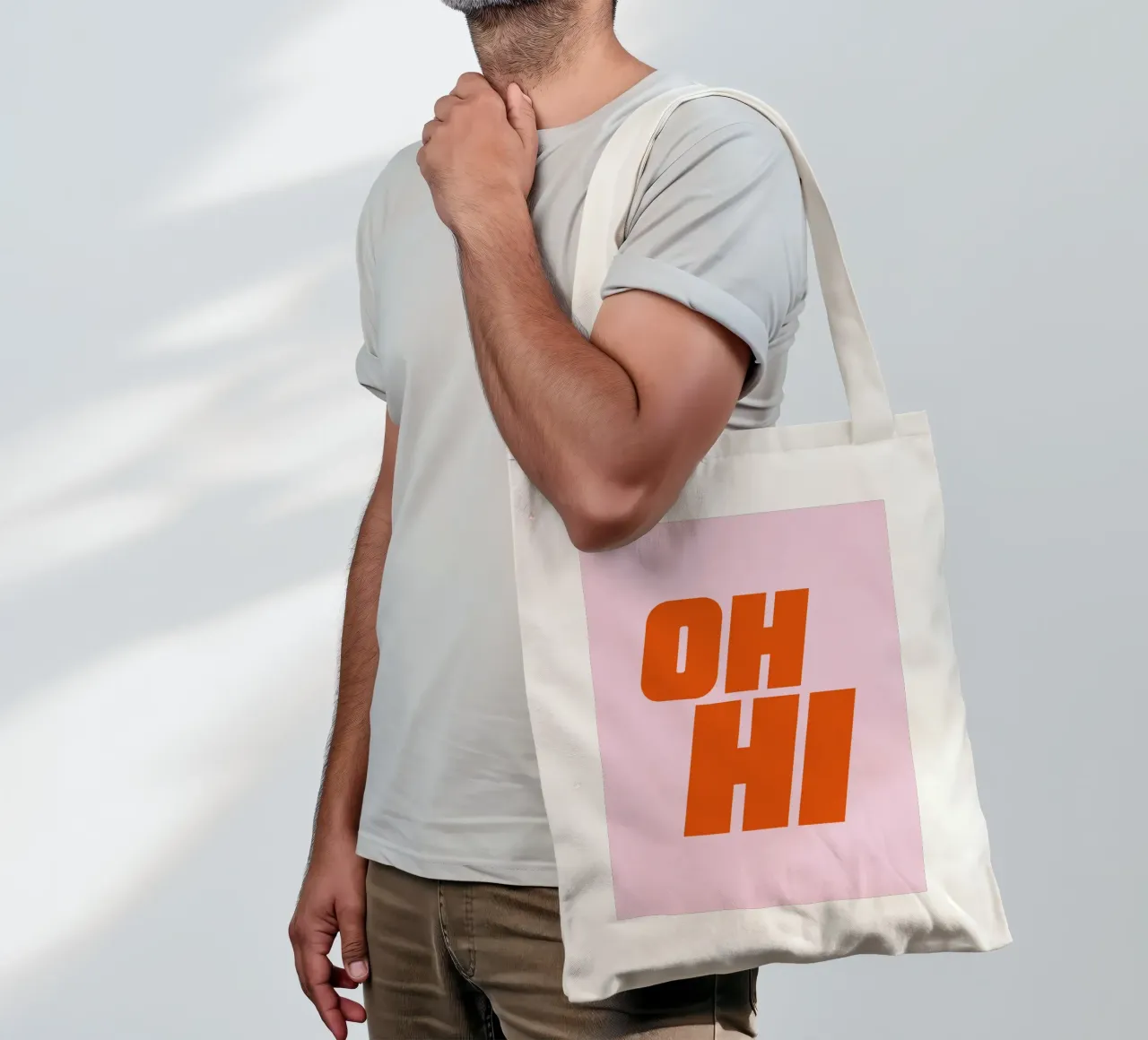 Ciao borsa in juta da Katja Stehle Design