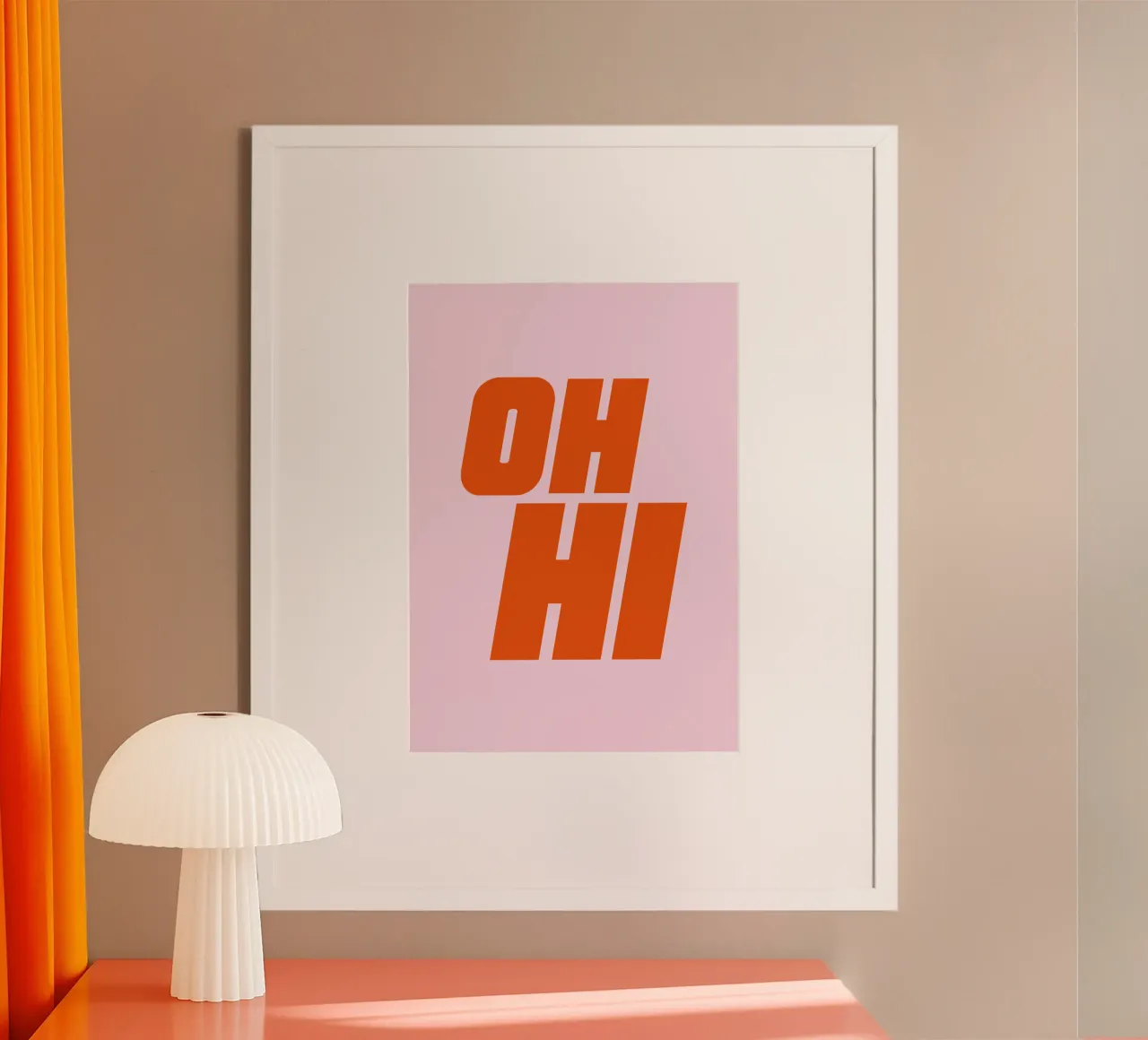 Ciao poster da Katja Stehle Design