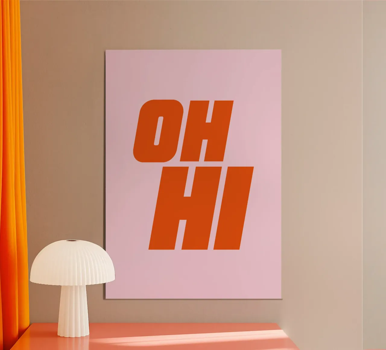 Ciao poster da Katja Stehle Design