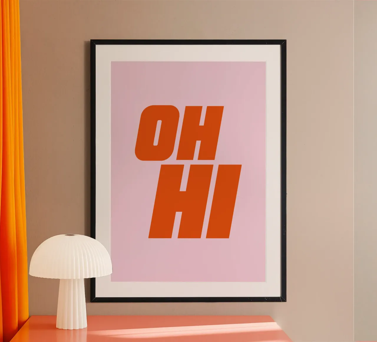 Ciao poster da Katja Stehle Design