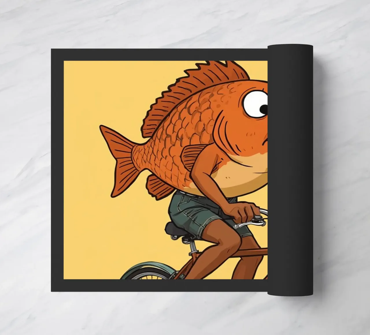 Kringloopvissen deurmat van DesignDoodle