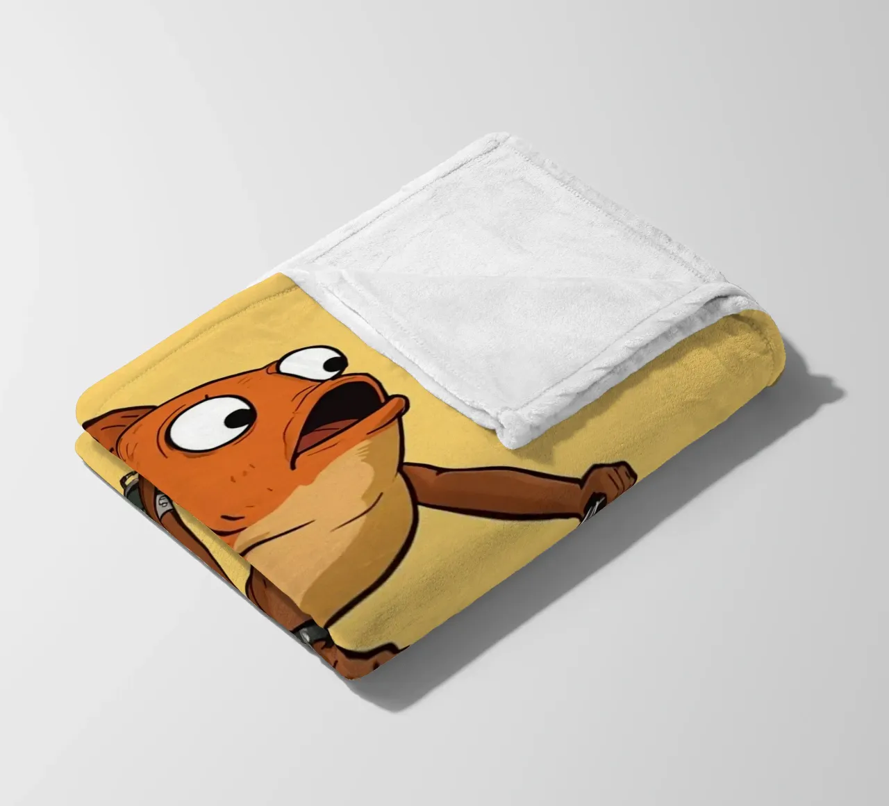 Kringloopvissen fleecedeken van DesignDoodle