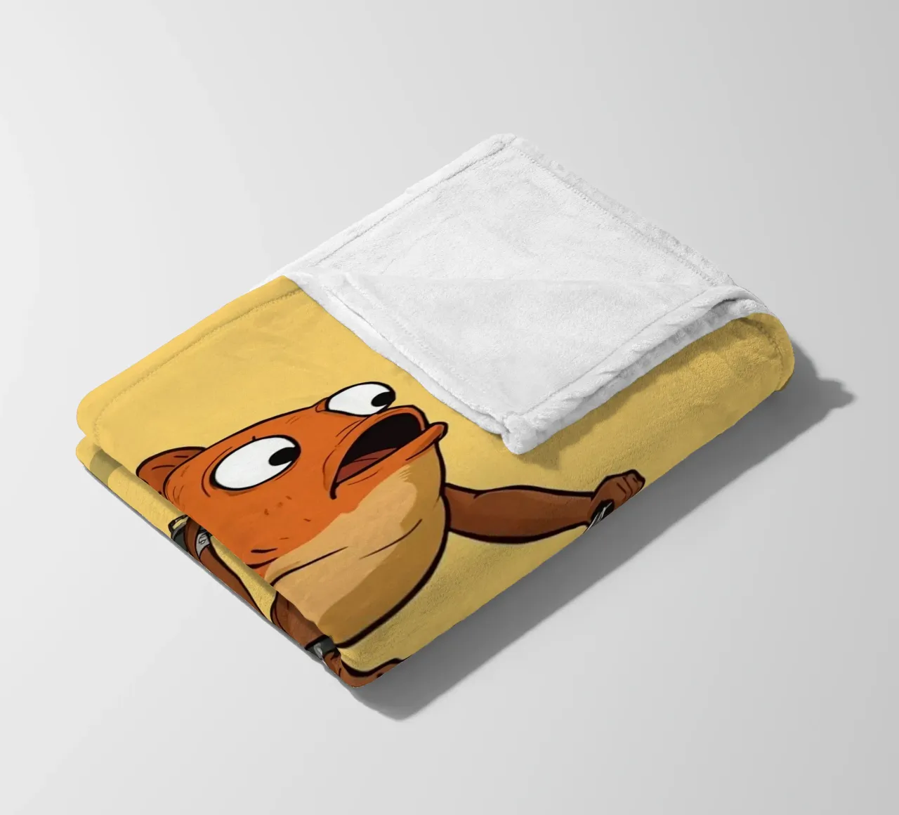 Kringloopvissen fleecedeken van DesignDoodle