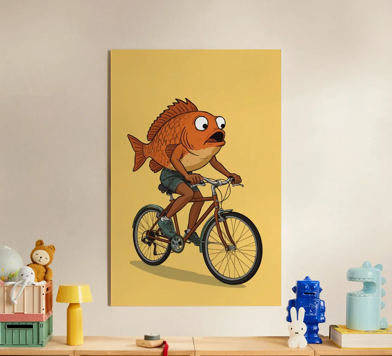 Pesce da ciclo plexiglass da DesignDoodle