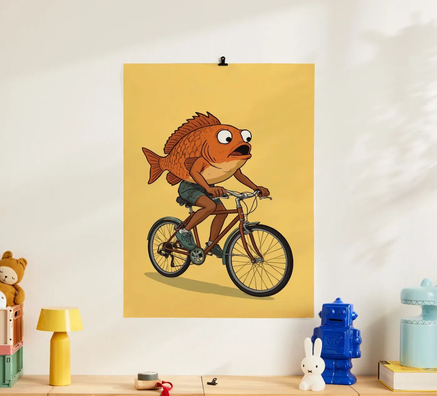 Cycle des poissons poster de DesignDoodle