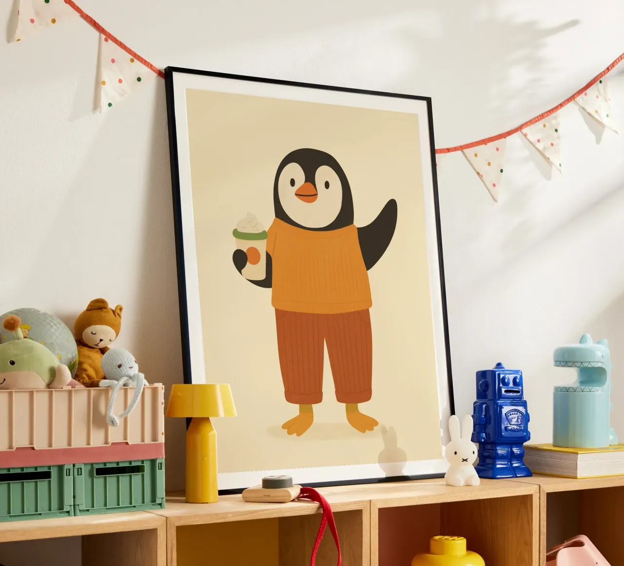 Il pinguino poster da kokoprint