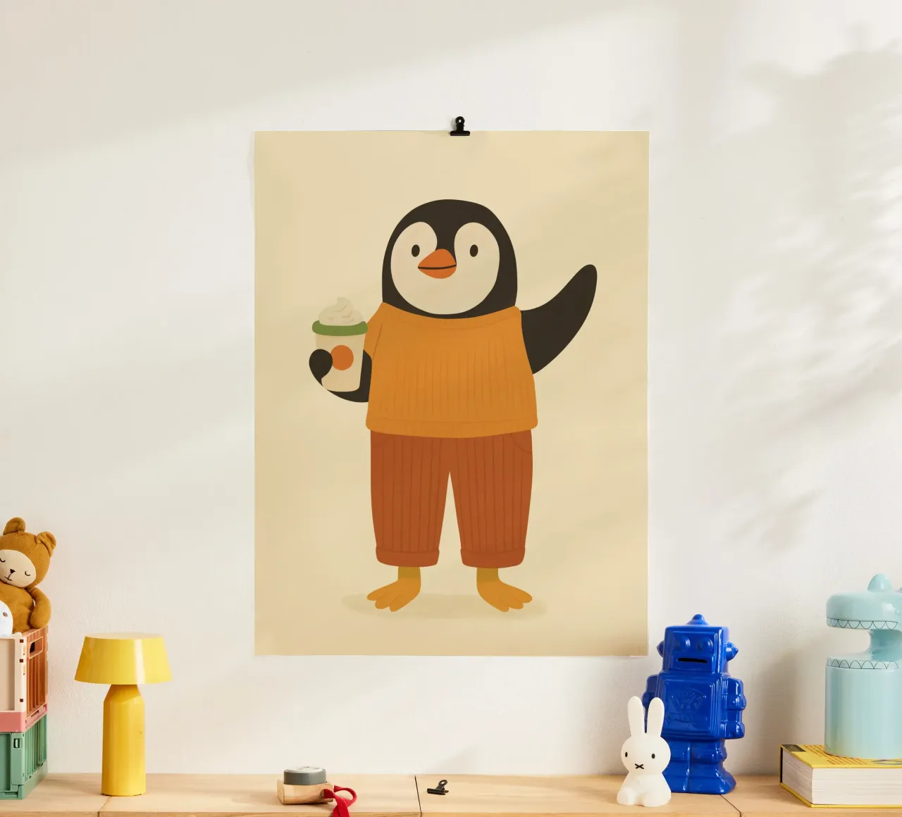 Il pinguino poster da kokoprint