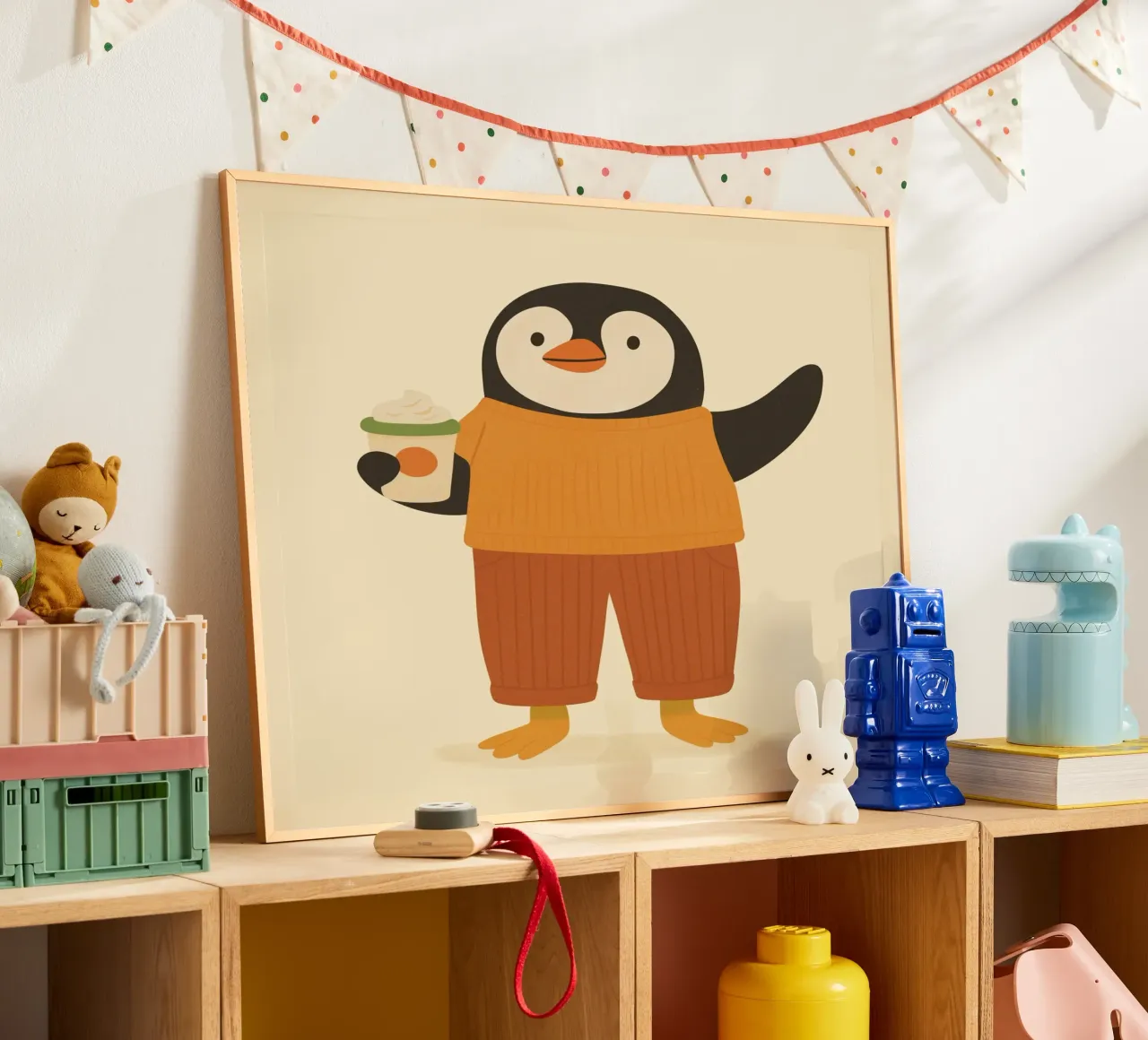 Il pinguino poster da kokoprint