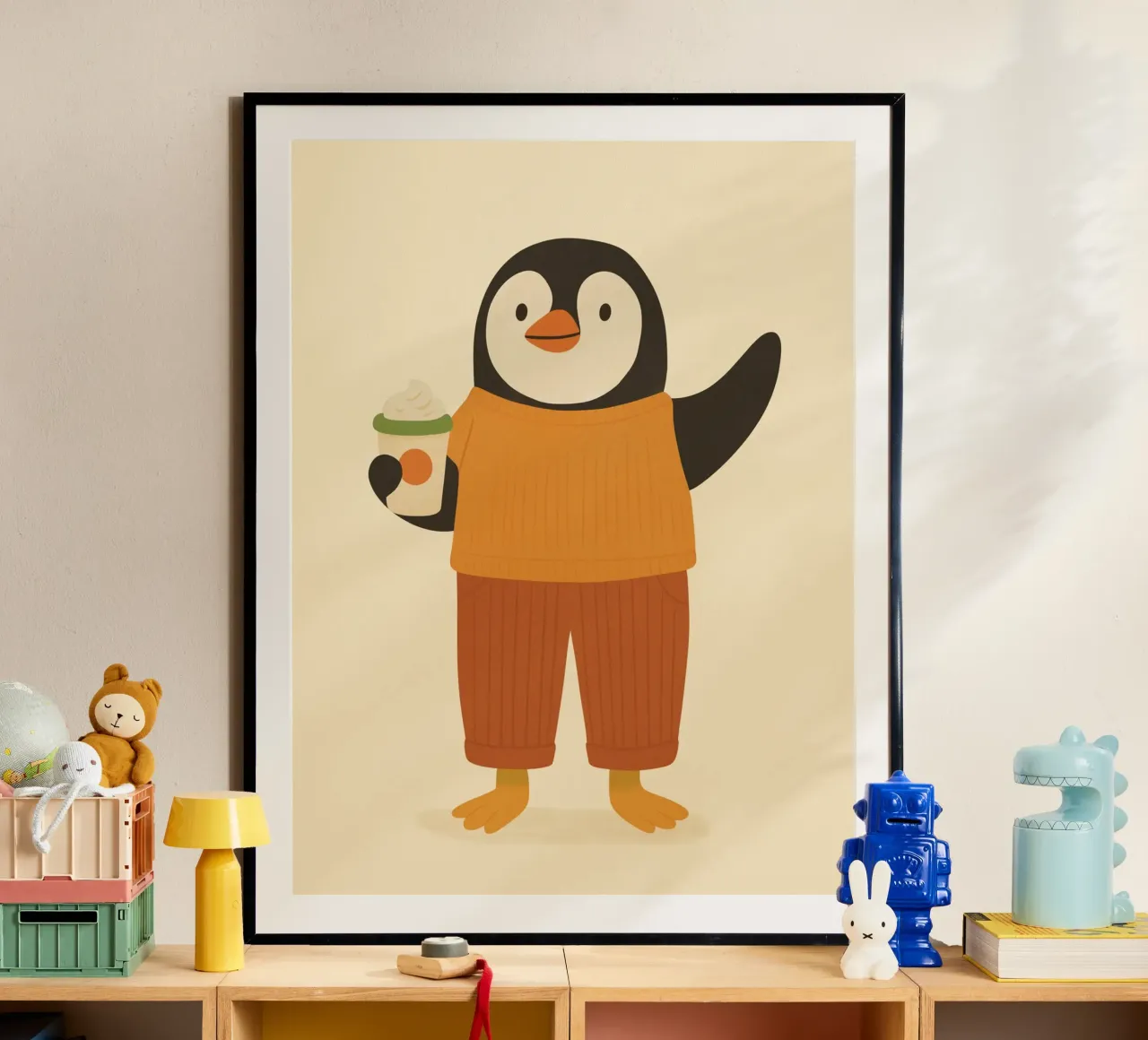Il pinguino poster da kokoprint