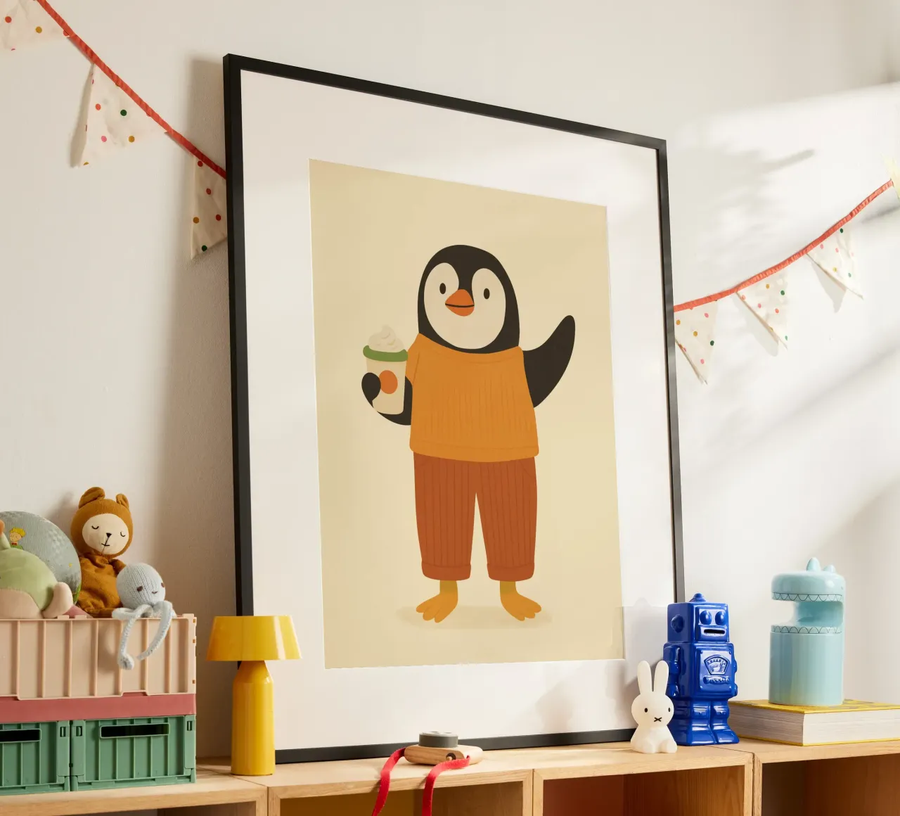Il pinguino poster da kokoprint