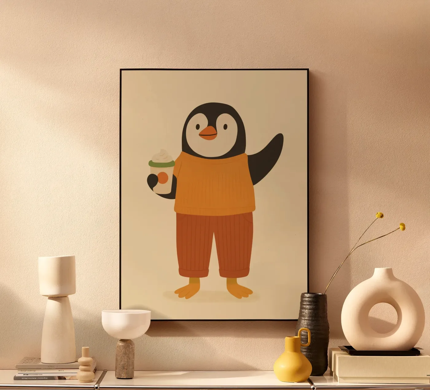 Il pinguino plexiglass da kokoprint