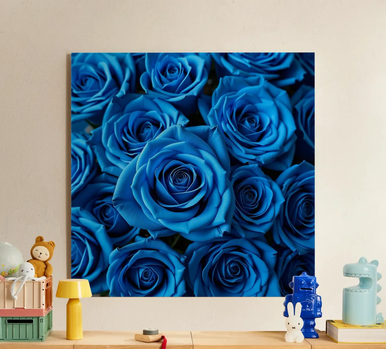 Rose_blu plexiglass da Farb- und Blütenzauber by LK