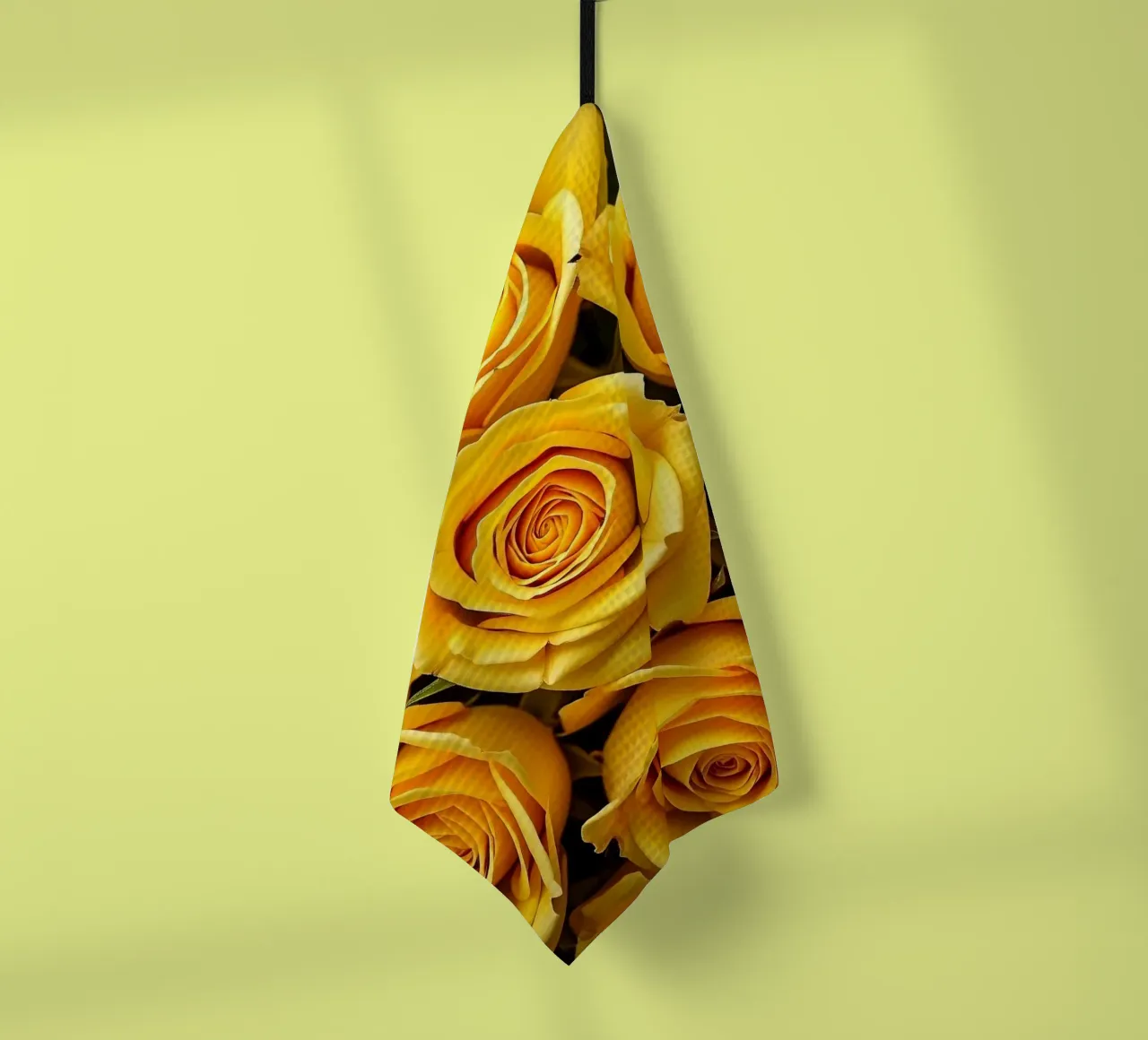 Rose_jaune torchon de Farb- und Blütenzauber by LK