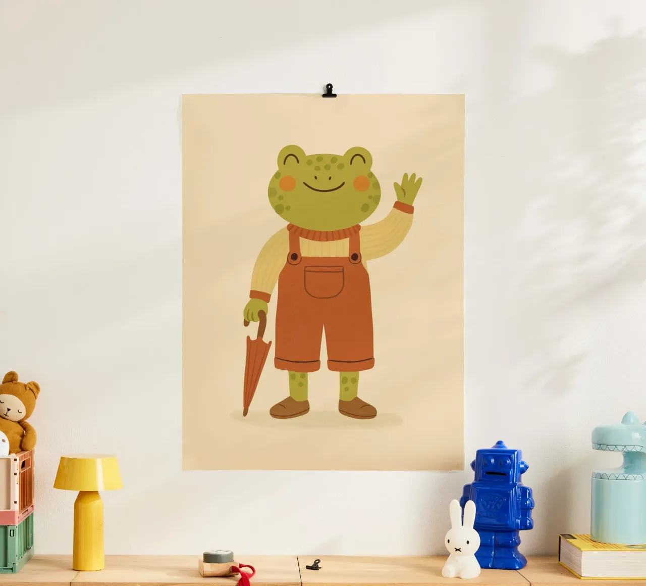 The frog poster by kokoprint