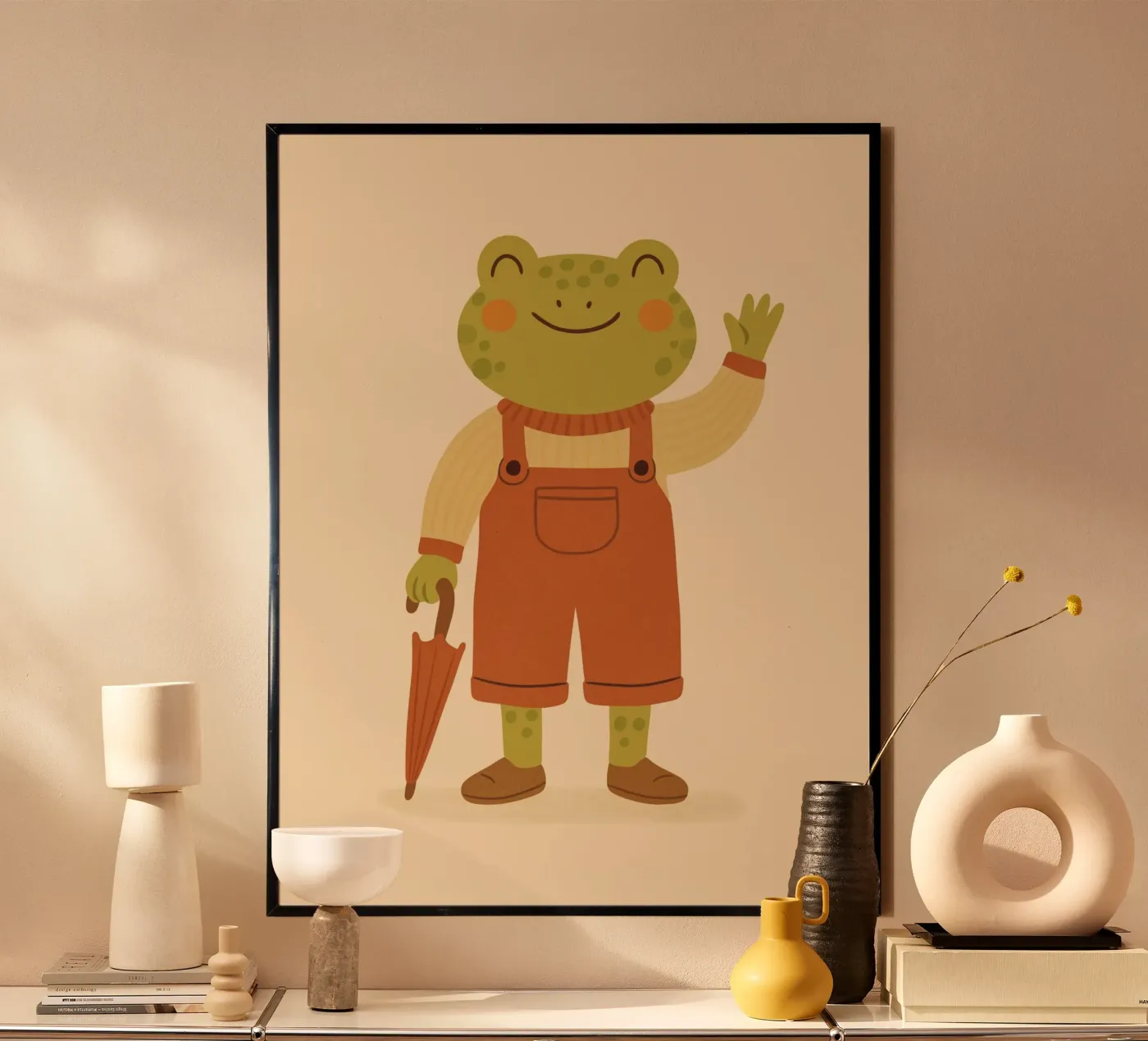 The frog poster by kokoprint