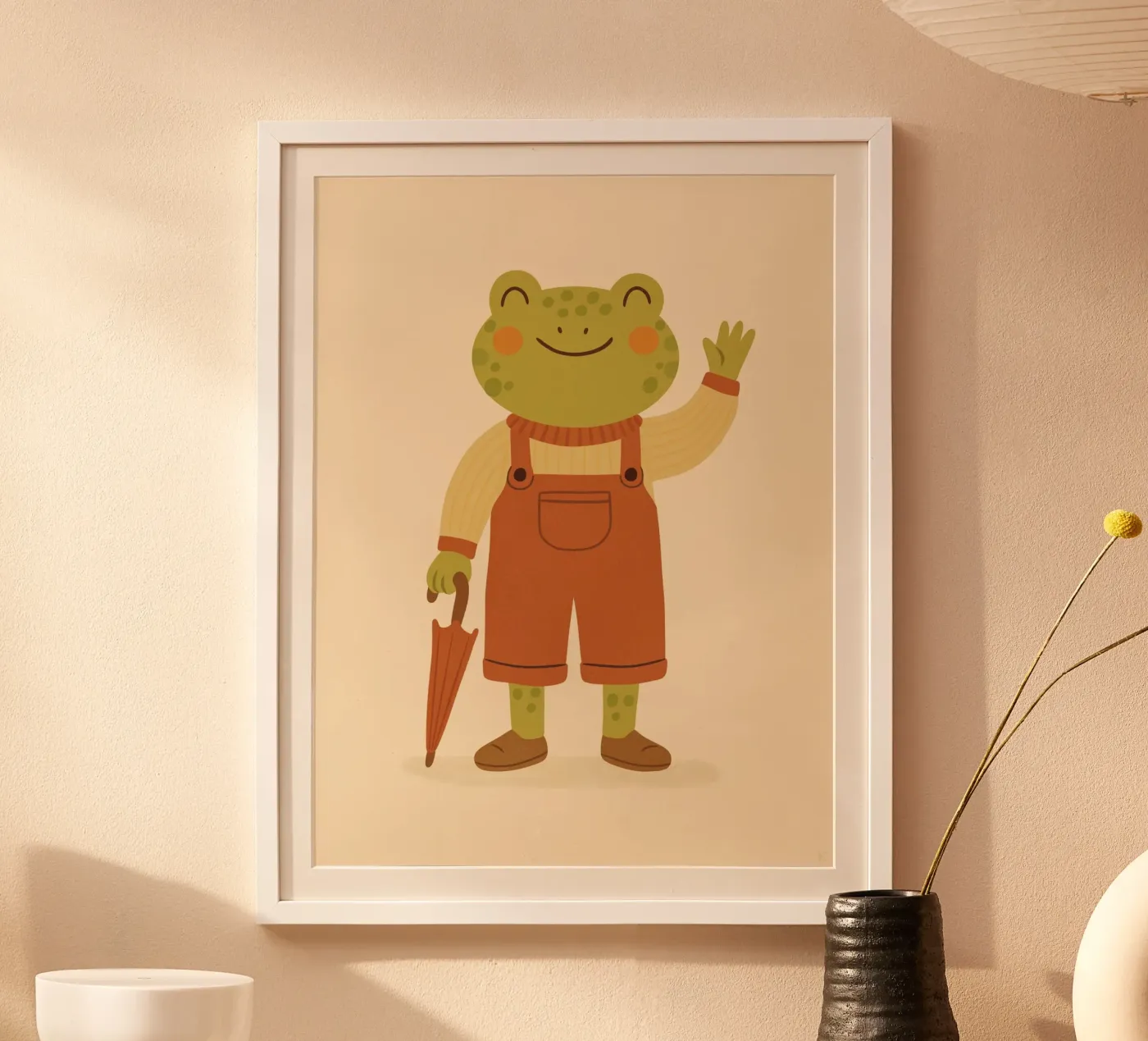 The frog poster by kokoprint