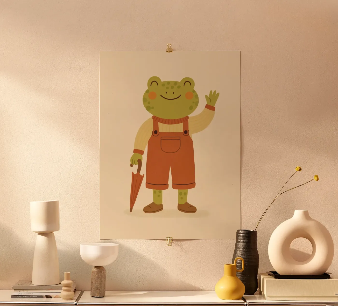 The frog poster by kokoprint