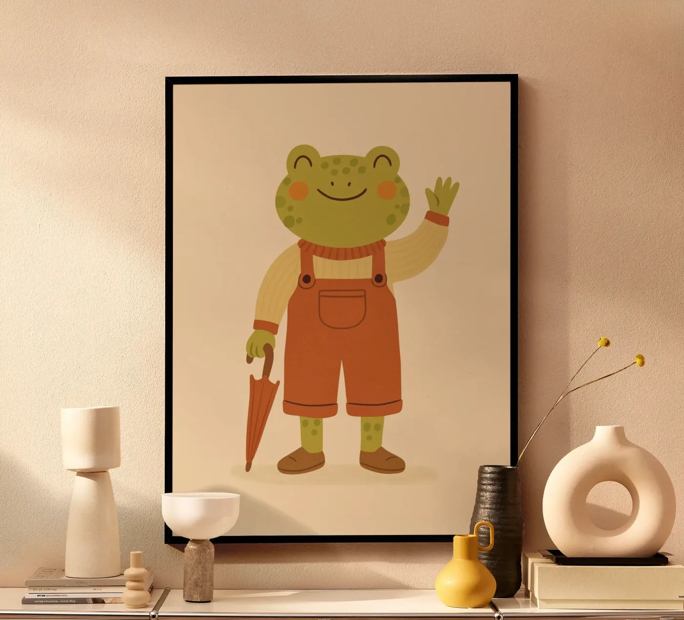 The frog poster by kokoprint