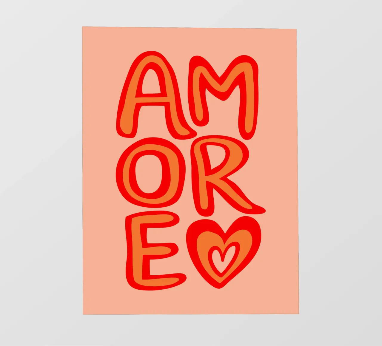 AMORE telo in pvc da dericktype