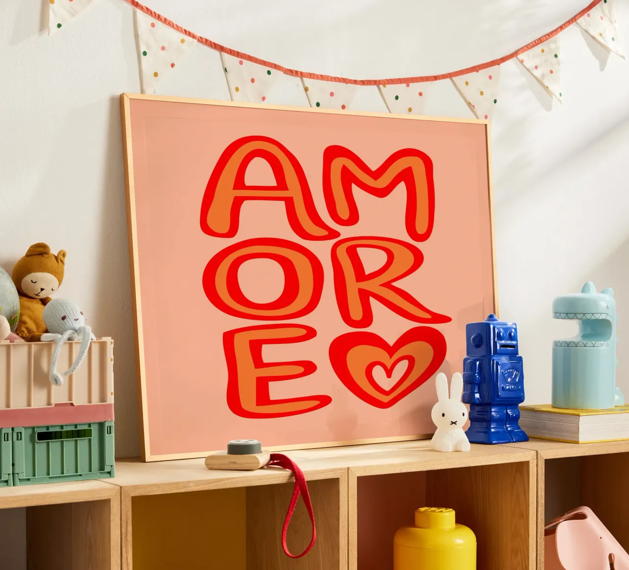 AMORE poster da dericktype