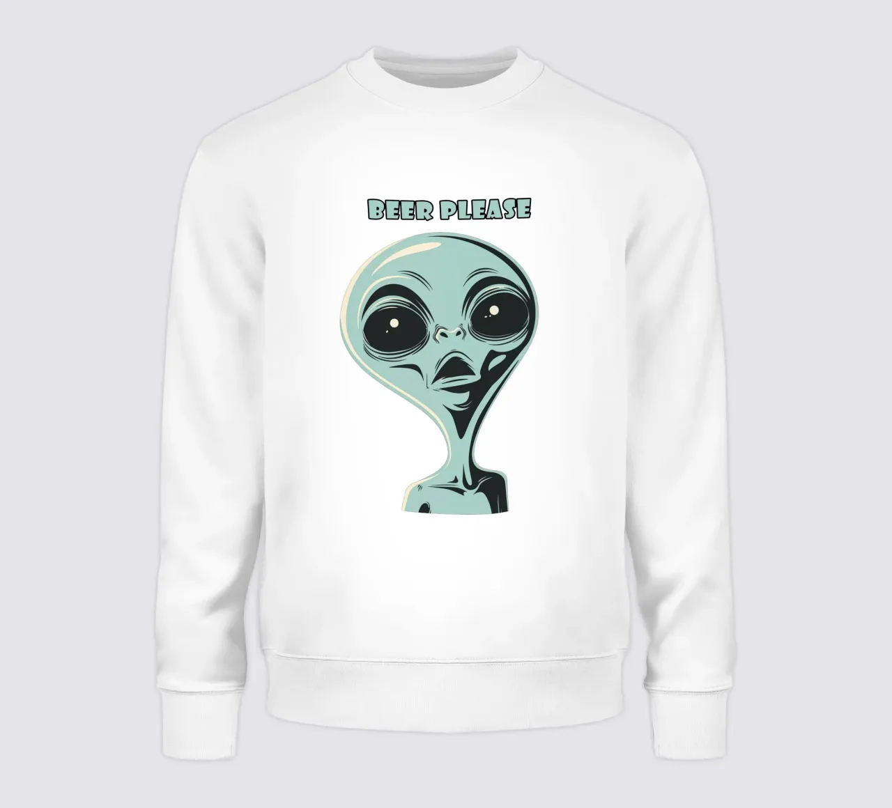 Birra per favore Alien felpa da Autofocus