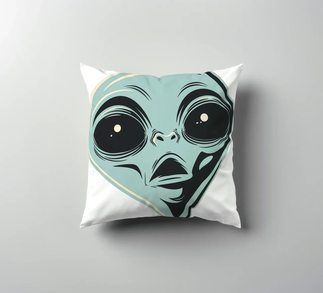 Birra per favore Alien cuscino da Autofocus