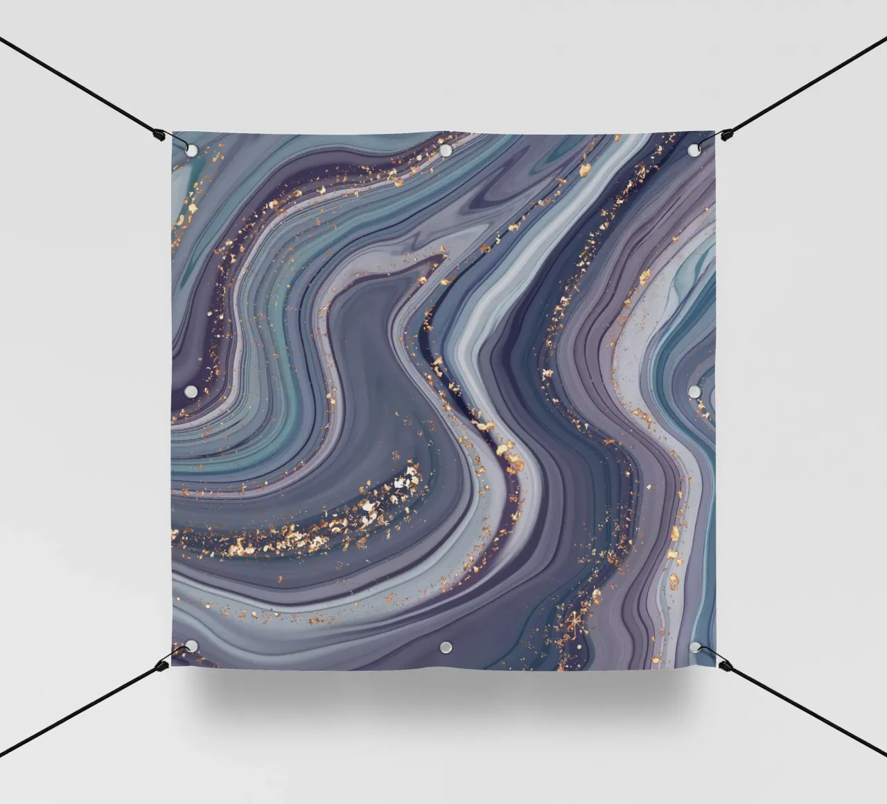Wavy Abstract telo in pvc da Vivi Nicolin