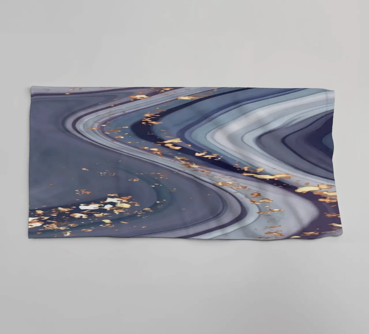 Wavy Abstract asciugamano da bagno da Vivi Nicolin