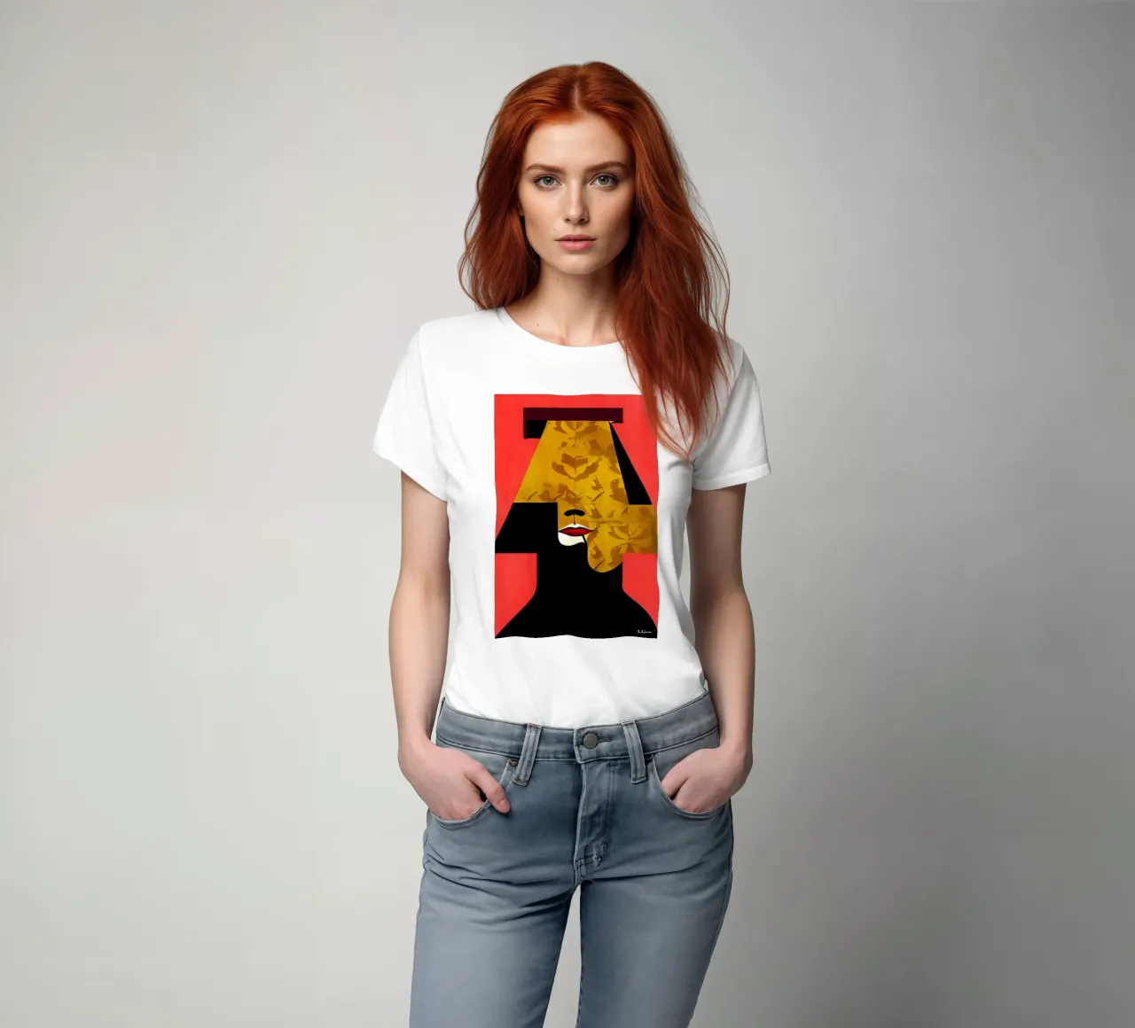Portrait No.2 t-shirt da Bo Anderson