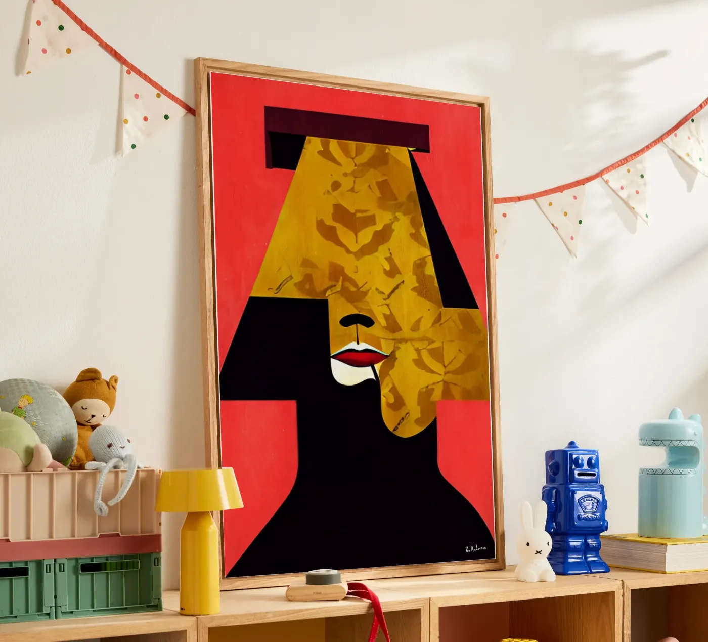 Portrait No.2 Acryl-Glas von Bo Anderson