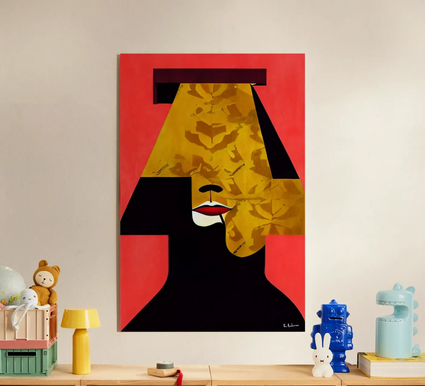Portrait No.2 Acryl-Glas von Bo Anderson