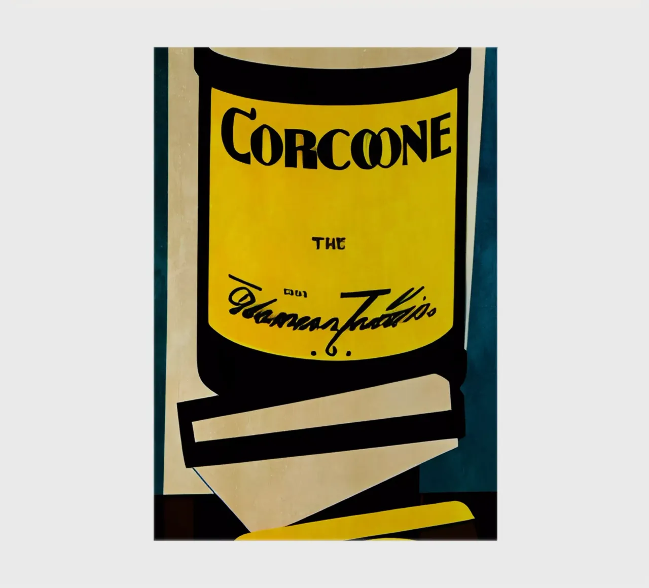 Corcoone For Dinner notebook by Bo Anderson