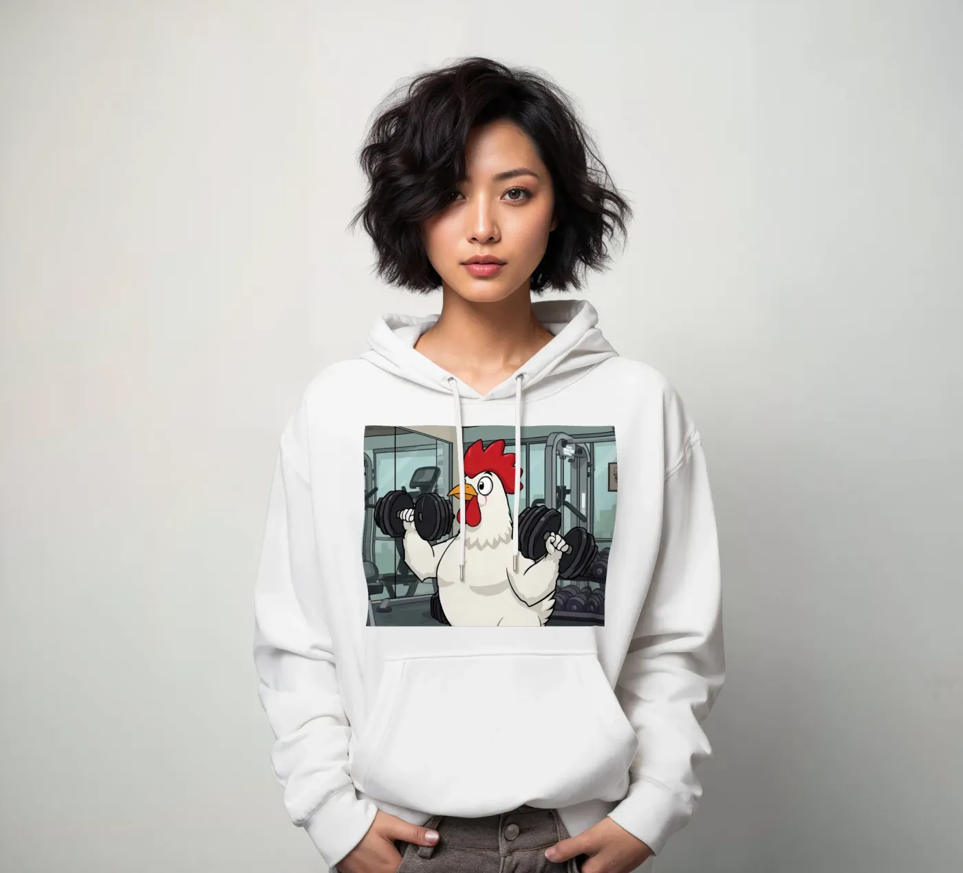 Eggcercise hoodie by DesignDoodle