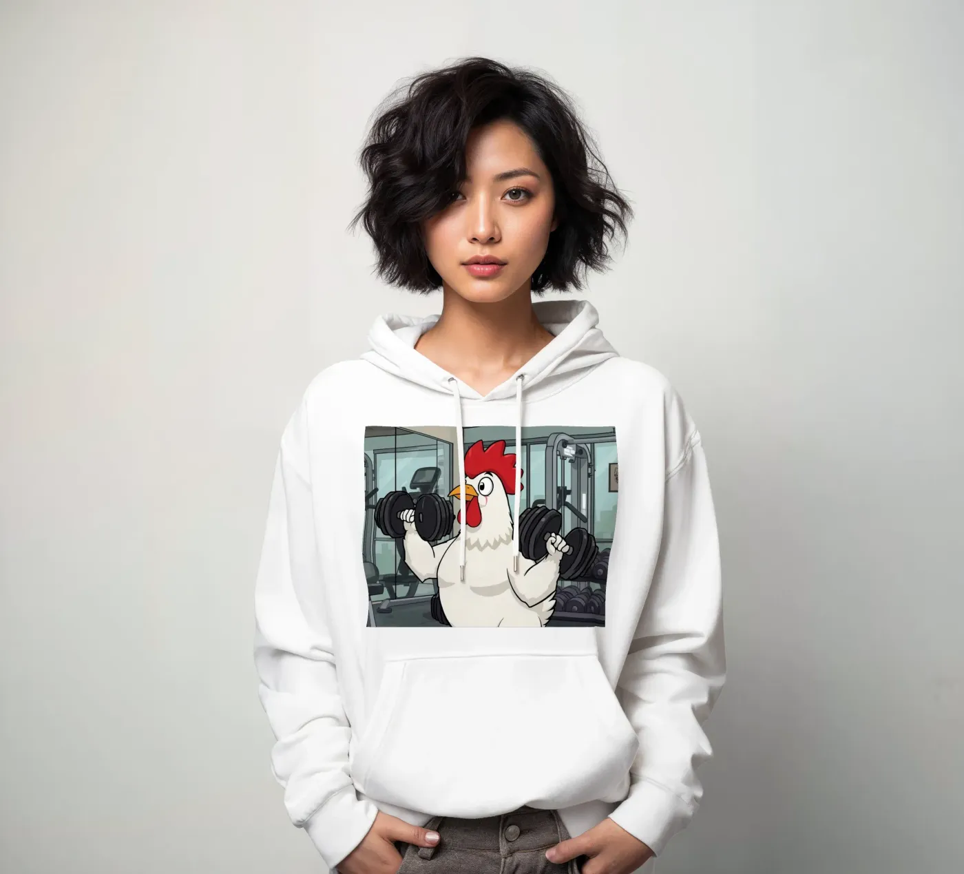 Eggcercise hoodie by DesignDoodle