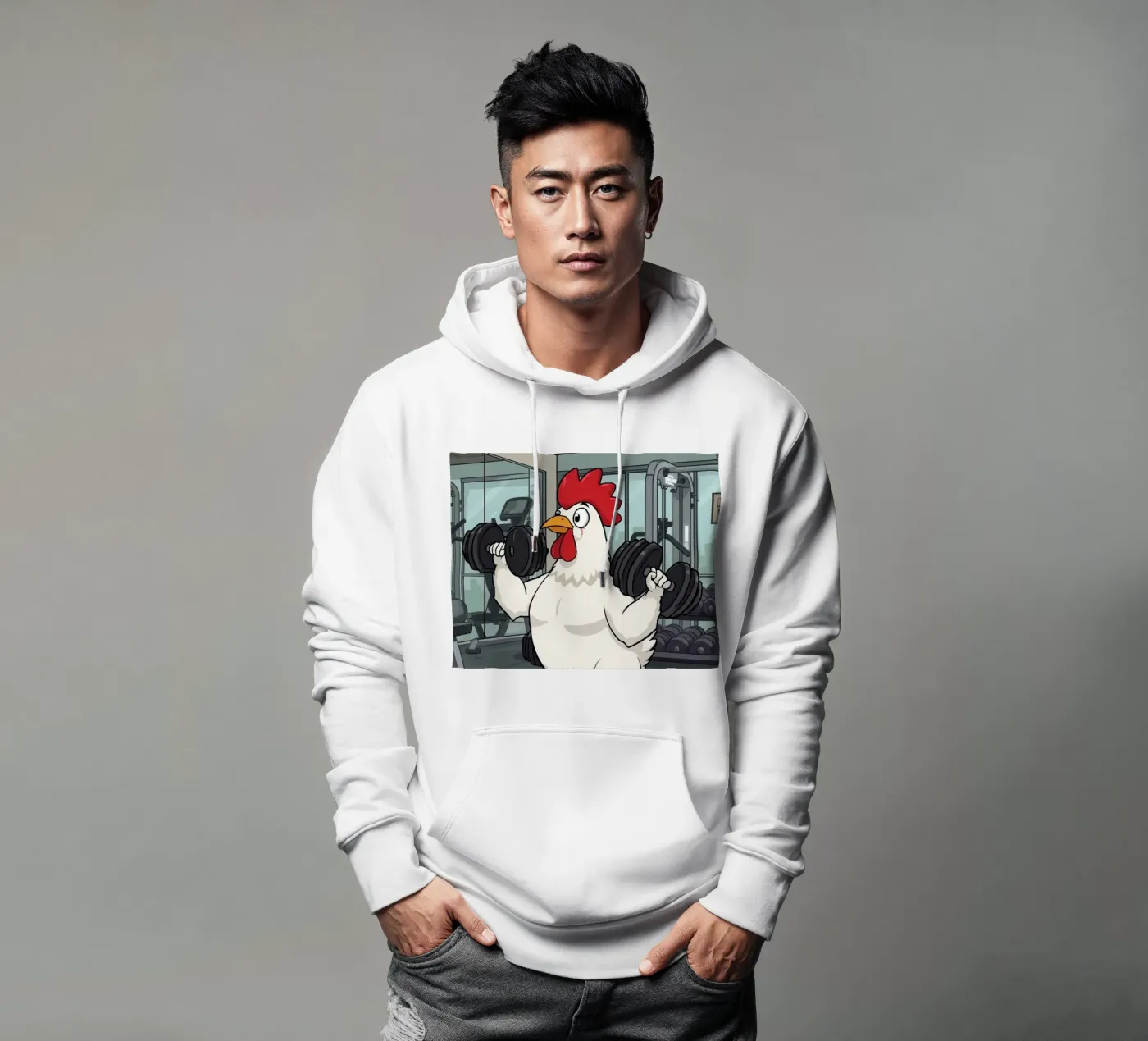 Eggcercise hoodie by DesignDoodle