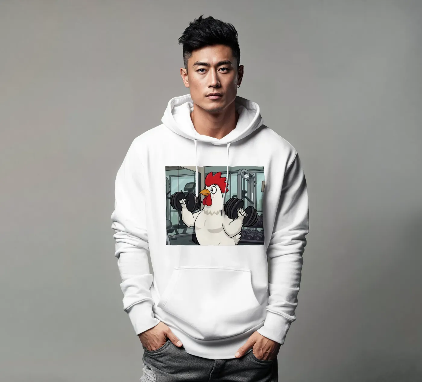 Eggcercise hoodie by DesignDoodle