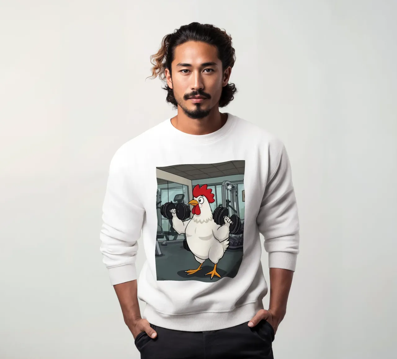 Eggcercise felpa da DesignDoodle