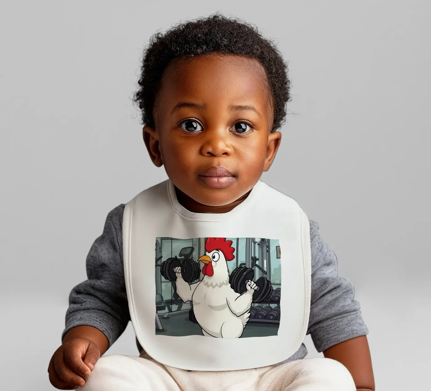 Eggcercise Babylätzchen von DesignDoodle